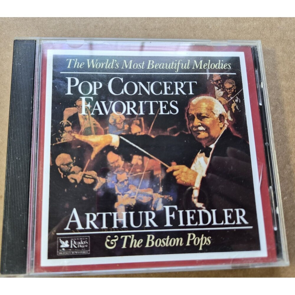 Arthur Fiedler & The Boston Pops - Pop Concert Favorites CD (Reader's Digest)
